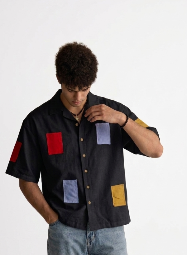 Gemini_Generated_Image_3cxk4u3cxk4u3cxk Short Sleeve Shirt for Men π