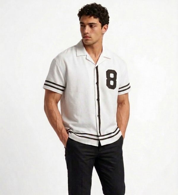 Casual Cuban Collar Shirt
