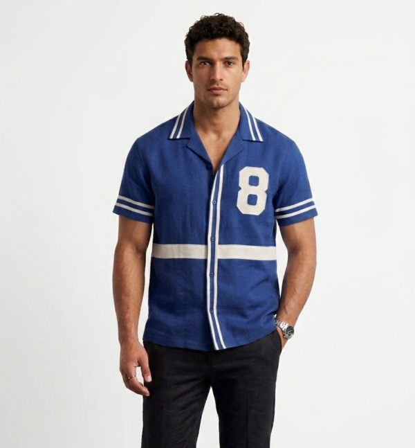 Casual Cuban Collar Shirt