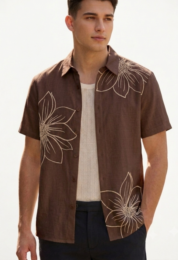 Men's Summer Button-Up ☀️