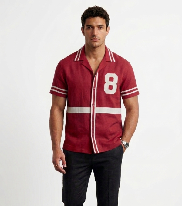 Casual Cuban Collar Shirt