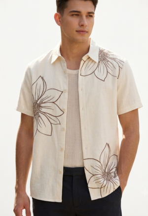 Men's Summer Button-Up ☀️