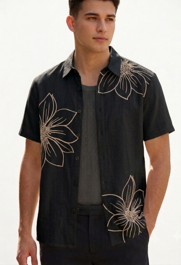 Men's Summer Button-Up ☀️