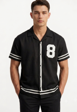 Casual Cuban Collar Shirt